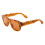 (One Size, Light Havana) Off White Providence Tortoise Shell Sunglasses 1