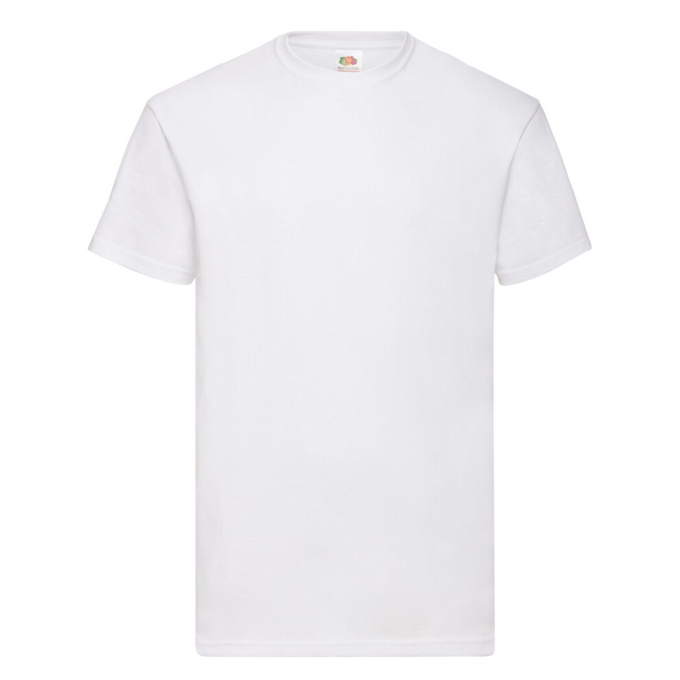 Fruit Of The Loom (3Xl, White) Unisex Adult Valueweight Cotton T-Shirt