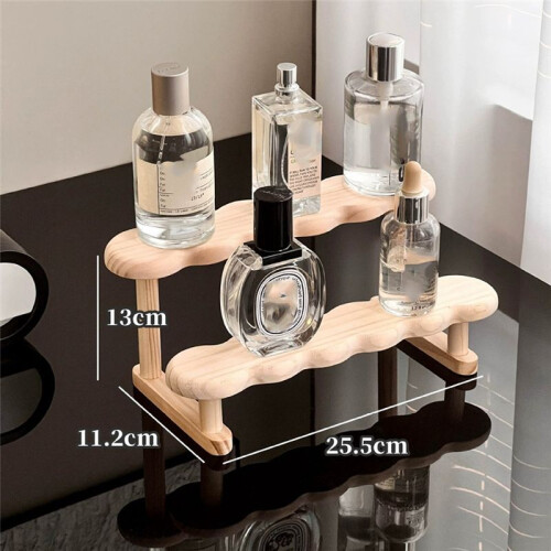 Support de Présentation en Bois pour Parfums, Présentoir de Figurines, Présentoir de Poupées