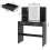 MCC Dressing Table, Vanity Desk with Mirror, LED Lights and Drawers TEXAS BLACK 4