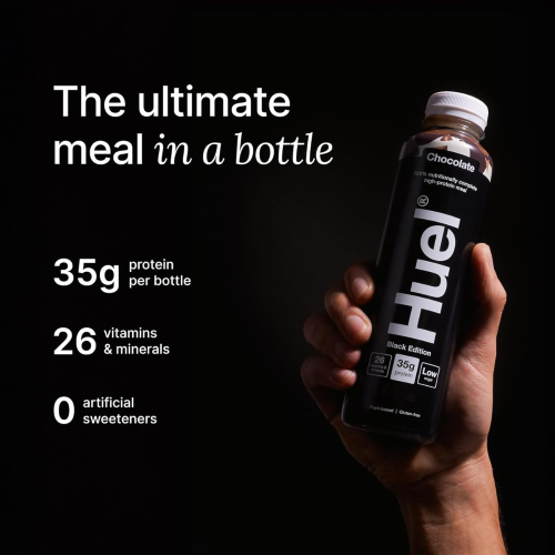 HUEL Huel Black Edition Ready-to-Drink Chocolate – 8 x 500ml 2