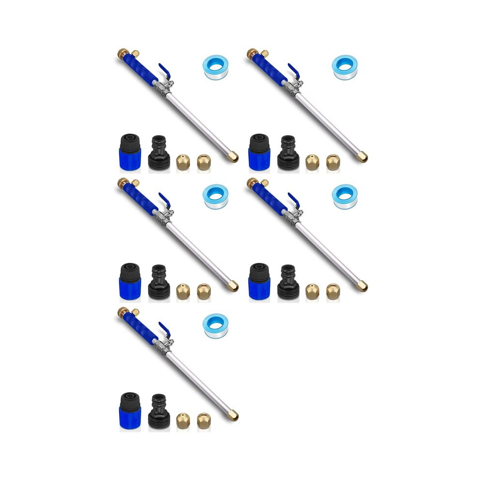 5X Jet Washer High Pressure Power Washer Wand Water Hose With 2 Hose Nozzle Auto Watering Sprayer 4711429080639