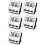 5X Kitchen Timer Count Down Count ,Multifunctional Alarm Clock,Desk Clock,Black 1