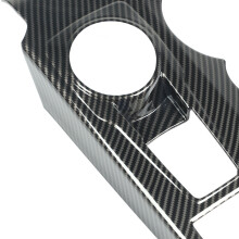 Carbon Fibre Stylish Shift Cup Holder Cover