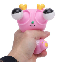 Cute PVC Dragon Pop Eyes Squeeze Fun Gift