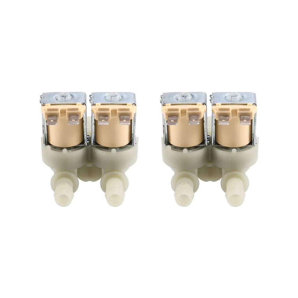 2X For Washing Machine Electric Water Inlet Solenoid Valve 5220Fr1251e 220V 50/60Hz Wave Washer Parts 4711252431912