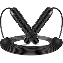 Cordless Skipping Rope, Jump Rope with Adjustable Weight for Child & Adult