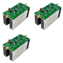 3X RF Power Amplifier 915MHz 20W+ RF Power Amp with Heat Sink Radio RF Amplifier for Ham Radio 24V-28V