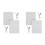 CMYK LED Backlight Board for  P1/X1/A1 Series 3D Printer,3D Printer Accessories PCB Lithophane Pane 4Pack 1