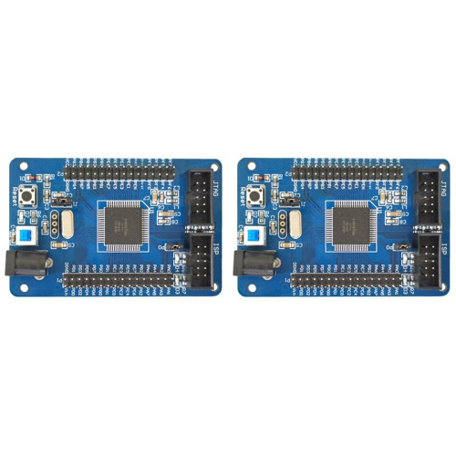 2X ATmega 128 ATMega128 AVR Minimum Core System Ontwikkelingsraad AVR Single-Chip Microcomputer System Board Module ISP