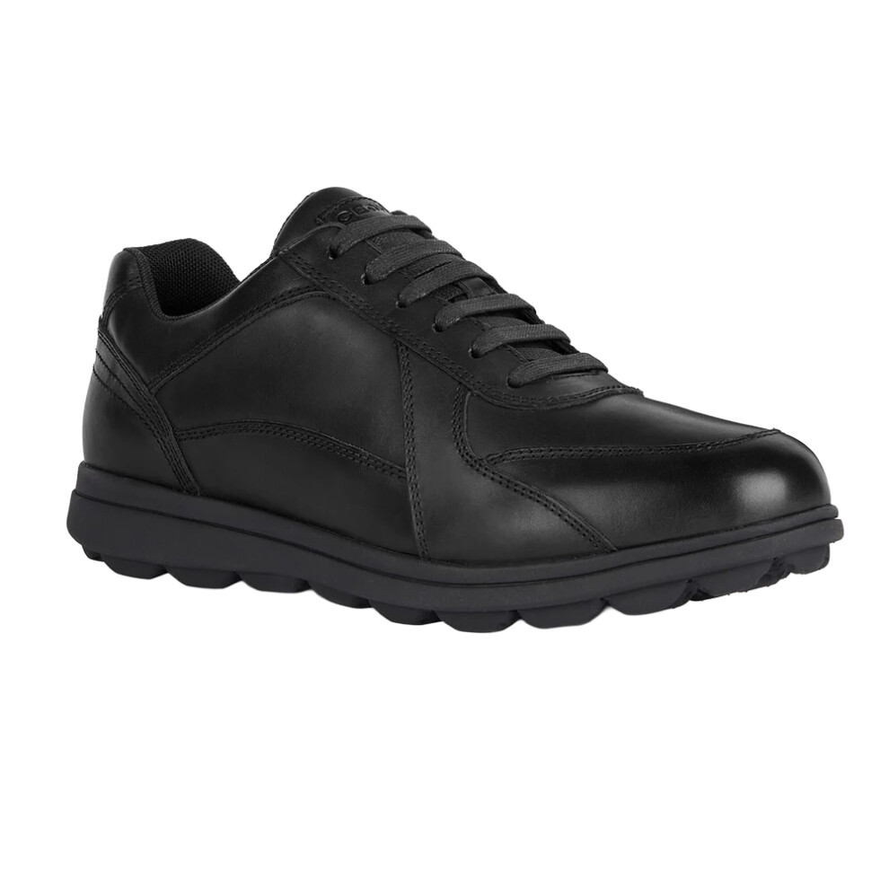 Geox (7 Uk, ) Mens U Spherica Ec12 Leather Shoes Black
