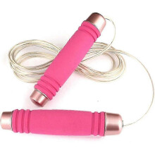 Weighted Jump Rope for Handle,Adjustable TPU Wire Rope with Bearing Comfortable Foam Handle Skipping Rope for Workout and Fitness Training for Men Wom