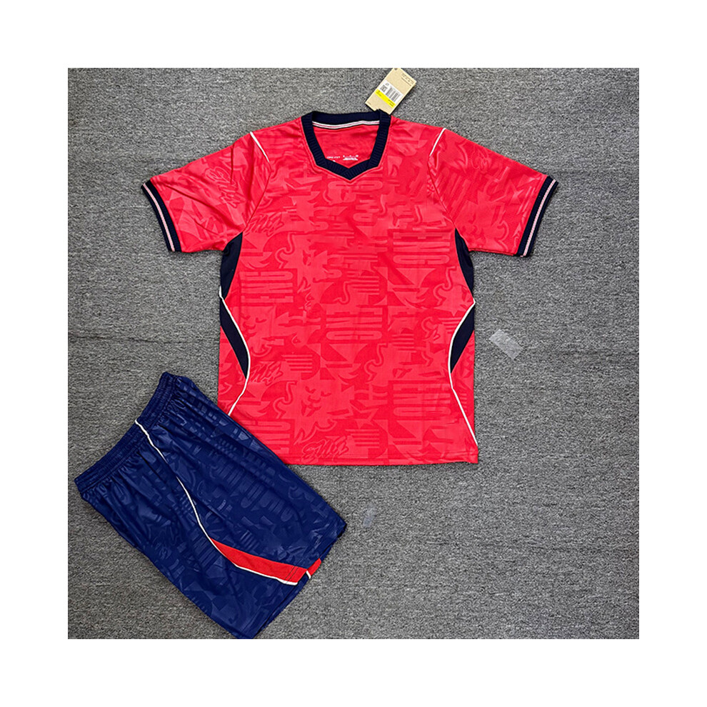 (England away jersey, 28) Football Jersey Training Suit for England and Scotland Kids and Teenagers