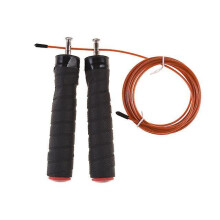 (Black) Fitness Speed Jump Rope Gym Crossfit Skipping Ropes With Ball Bearings Anti-slip Handles Outdoor Sport Adjustable Skipping Ropes