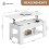 MCC Lift-Top Coffee Table with Hidden Storage & Open Shelf CARTER WHITE 6