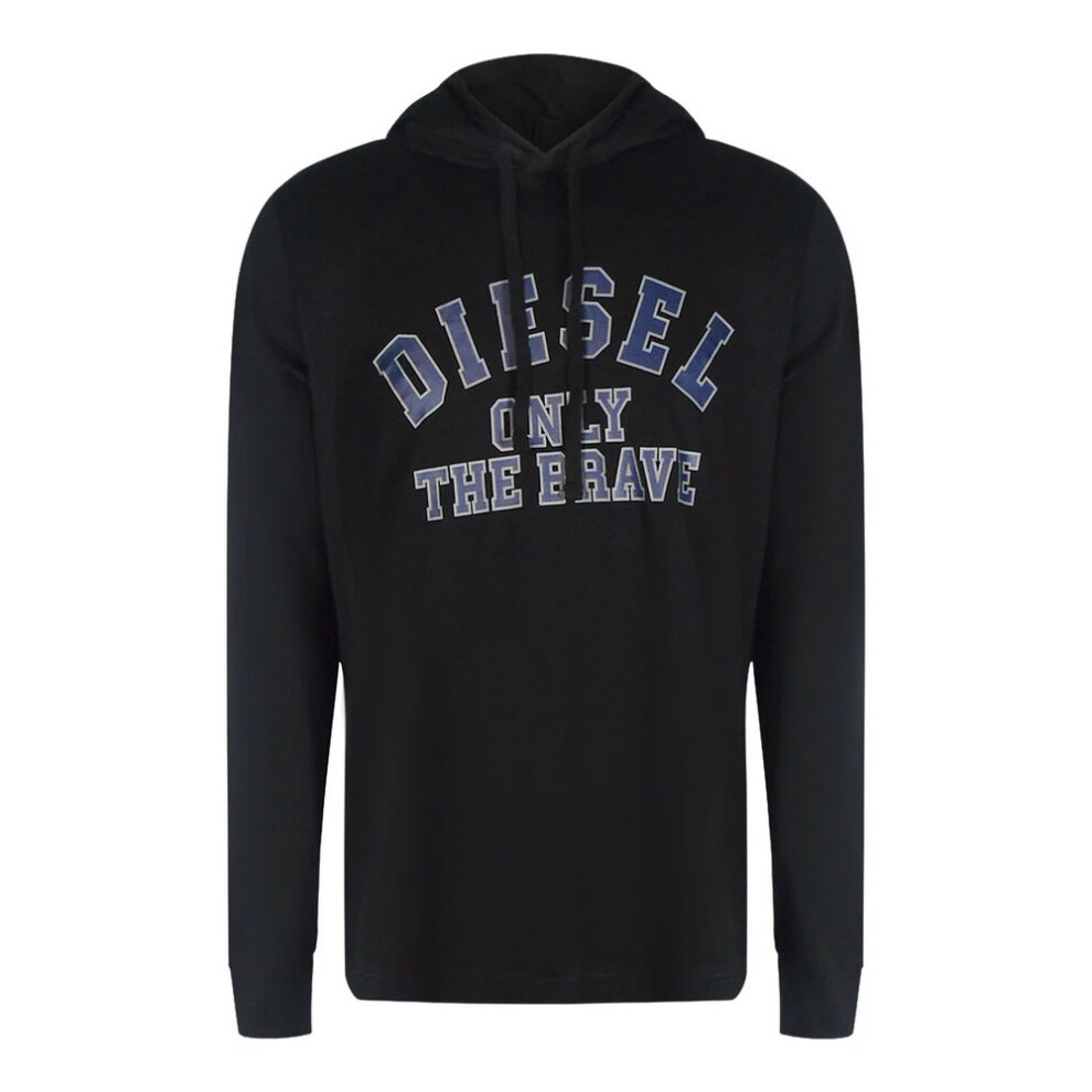 Diesel (Xxl, Black) Unisex Adult The Brave Logo Hoodie