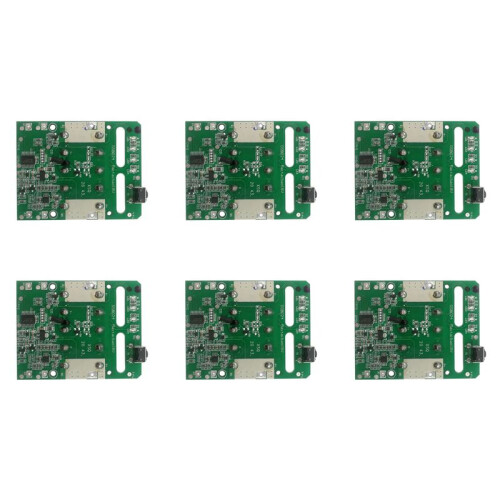 Charging Protection Circuit Board PCB Board for  18V Lithium Battery Rack(6 Pcs)