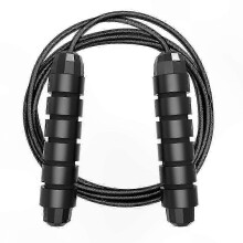 Memory Foam Handle Adjustable Speed Jump Rope for Aerobic Workouts Unisex Fitness Skipping Rope with Anti-Slip Grip