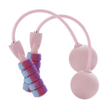 (Rope Length 24cm, Pink) Cordless Jump Rope Kids Adults Skipping Rope for Gym Training Indoor Outdoor Green