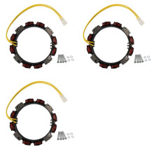 3X Alternator Cewka Ładująca Alternatora Alternator Pasuje do Briggs i Stratton 592830 Zastępuje 696458, 691064, 393295
