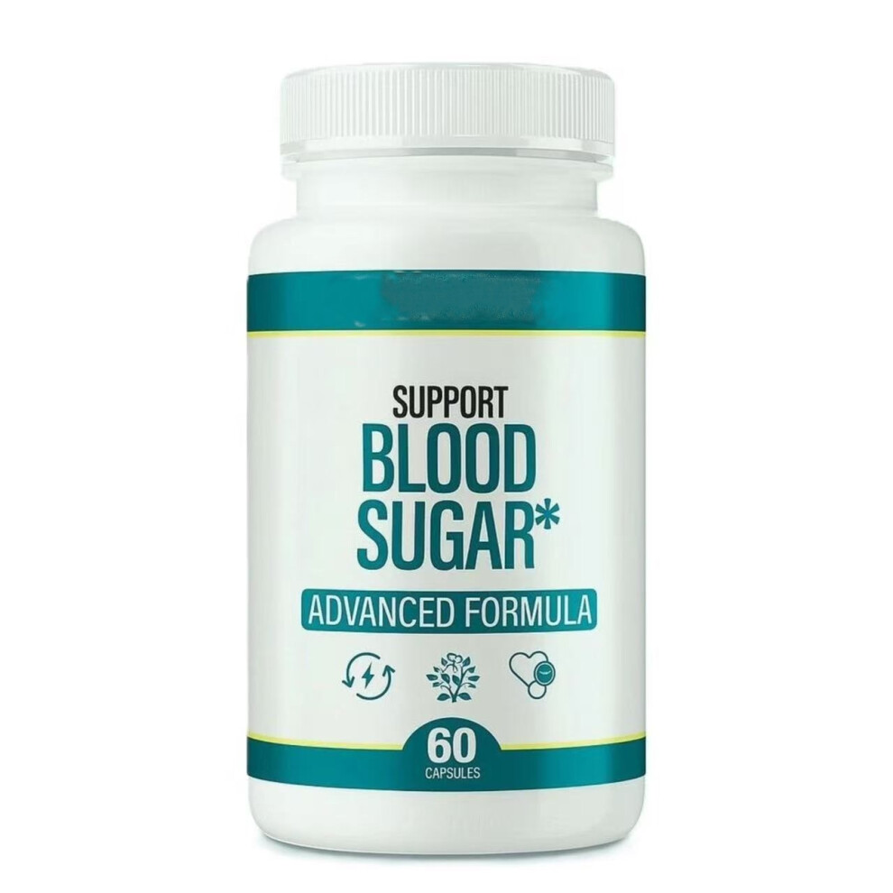(1PC) Blood Sugar Support Supplement, Advanced Formula,Glucose Metabolism & Wellness Supportï¼ 60 Capsules