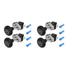 4PCS  Cart Push Pull Light  12 Volt Universal Headlight  Button for Club Car