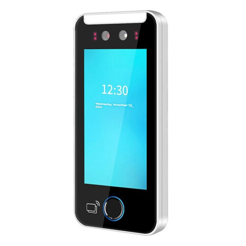 Intelligent Biometric Fingerprint  Attendance Machine 5000 Users 5In Touch Lcd 2MP Camera  Attendance B