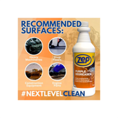 Zep Purple Degreaser 1 Litres - White