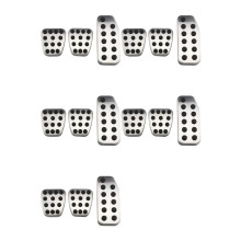 15x Car Pedals Gas Brake Clutch Accelerator Pedal Pad Plate Cover for CITY 2013 - 2020 Vezel HRV 2015-2020(MT)