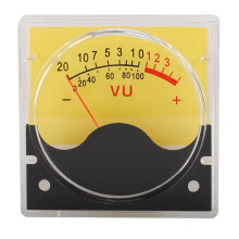 TR-R36W 500UA VU Meter Header DB Level Header for Recording Audio, with LED Back Light, Audio Level Meter