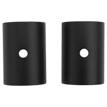 MTB Bike Handlebar Bar Shim Spacer Stem Reducer Size Reducing Bushing Sleeve 25.4mm to 31.8mm Bar Bore Adapter Black