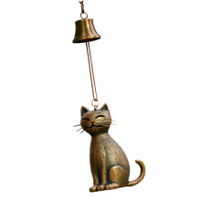 Artistic Cats Wind Chimes Hanging Ornament for Patio Balcony-B