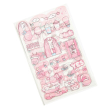 Glittering Matte Finish Sticker For Scrapbooking Journal-3