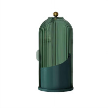 Space Saving Rotating Organizer with Multi Compartments Plastic