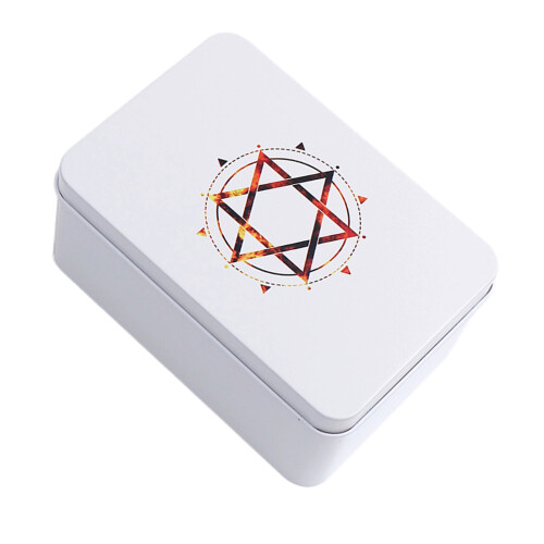 Rectangle Tarots Box Organizers Playings Card Storage Box-TypeE