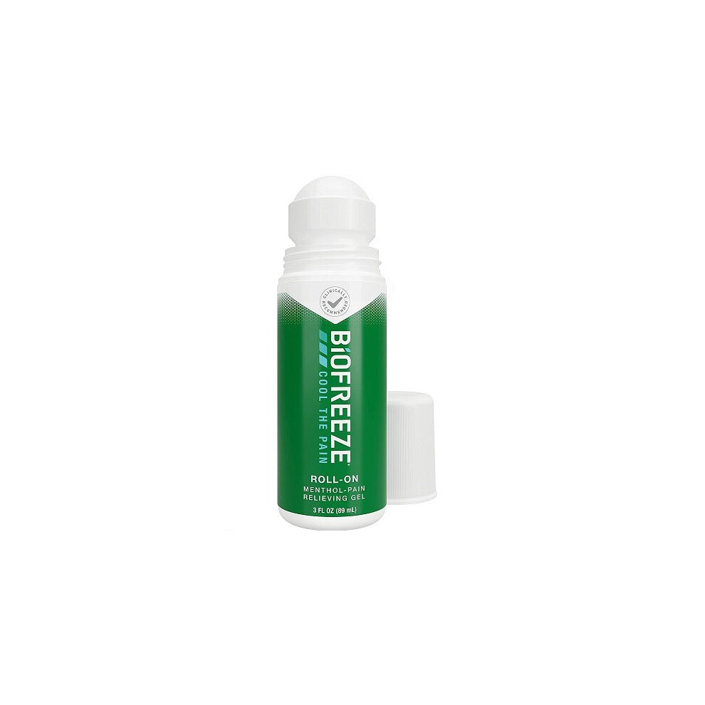 Biofreeze Menthol Cooling Roll-On Gel For Muscles & Joints Â 89Ml
