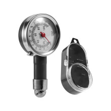 Reifendruckmesser (10–100 PSI), präzises mechanisches Manometer aus Zinklegierung für Motorräder, Au