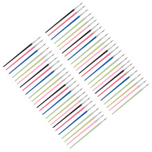 50Pieces Multipurpose Painting Brushes Set-16 pointed mixed col
