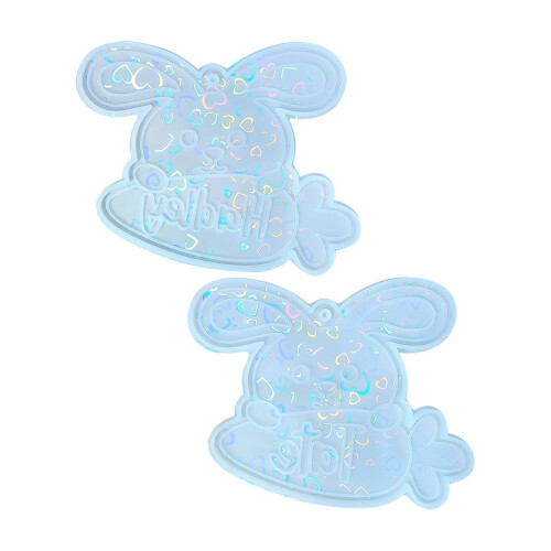 Easter Rabbit Pendant Mould Vegetable Silicone Mold For Crafting