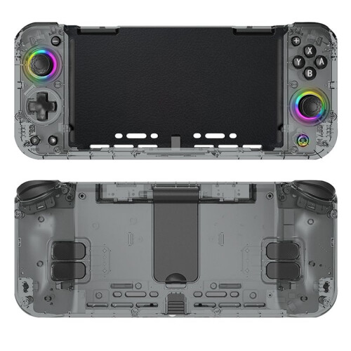 Gaming Controller för  RGB Lighting, Dual Vibration, 6-Axis Gyro Wired Game Controller A