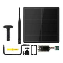 Ripetitore Solare D5L LoRa Node Heltec WiFi LoRa 32 V4 Mesh Network con Modulo GPS Compatibile Meshcore Meshtastic 915MHz
