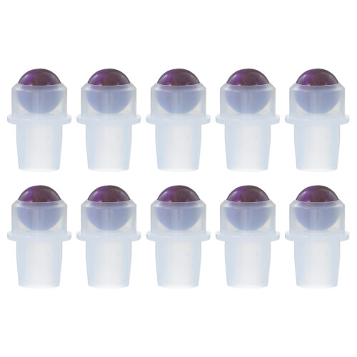 10Stk Nachfüllbare Roller Kugeln Aus Jade Für Ätherische Öle