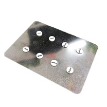 1 Piece Glass Mouse Skates Feet Pads Universal Small Round Dots Sticker DIY Mice Pad for Esports Gaming Mouse Color: B