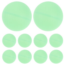 10St Luminescente Pingpong Ballen Wit Voor Nachtspel En Outdoor Games