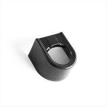 Abdeckung für hintere Getränkehalter für S F66 / F67 2025 Zubehör ABS Carbon