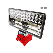 Outdoor-LED-Leuchte für 18V-Batteriebetrieb, Arbeitsleuchte, Handangellampe