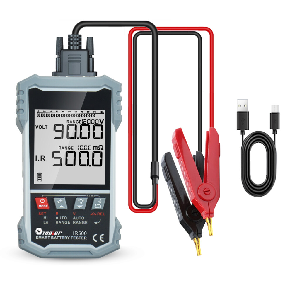 3.2-Inch Battery Resistance Tester