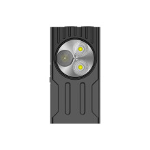 Tragbare Taschenlampe mit mehreren Leuchtmodi, magnetisch aufladbar, EDC-Ausstattung mit Clip für Ou