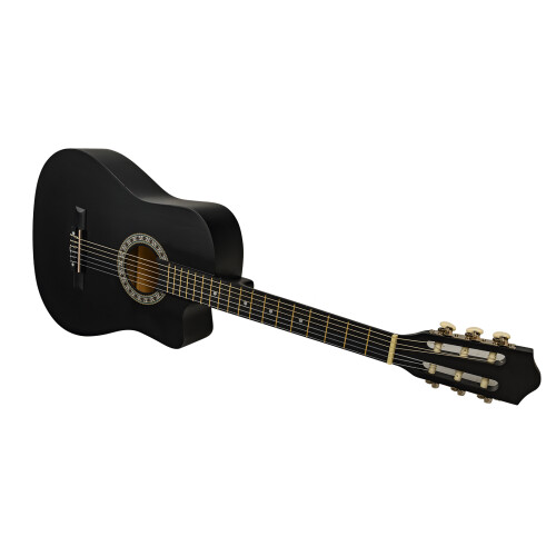 6-String Curve Acoustic Guitar 38 Inch Kit