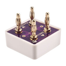 4-Wire for DMM Short Socket Standard Resister Calibration Multimeter Verification Tool for High- for Precision Resistor